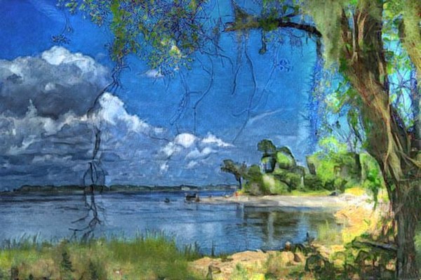 Blue nature by Kala